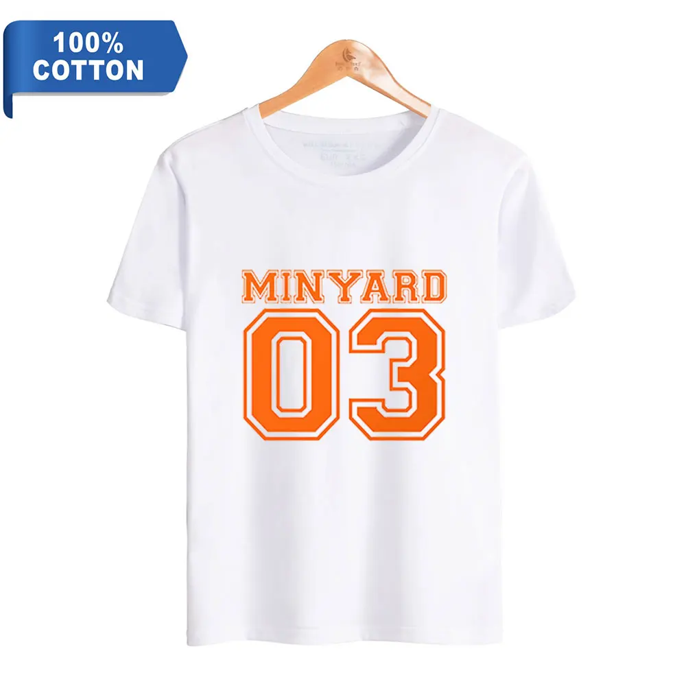 Camiseta de algodao de manga curta para homens e mulheres o corte de foxhole camiseta logotipo legal minyard 03