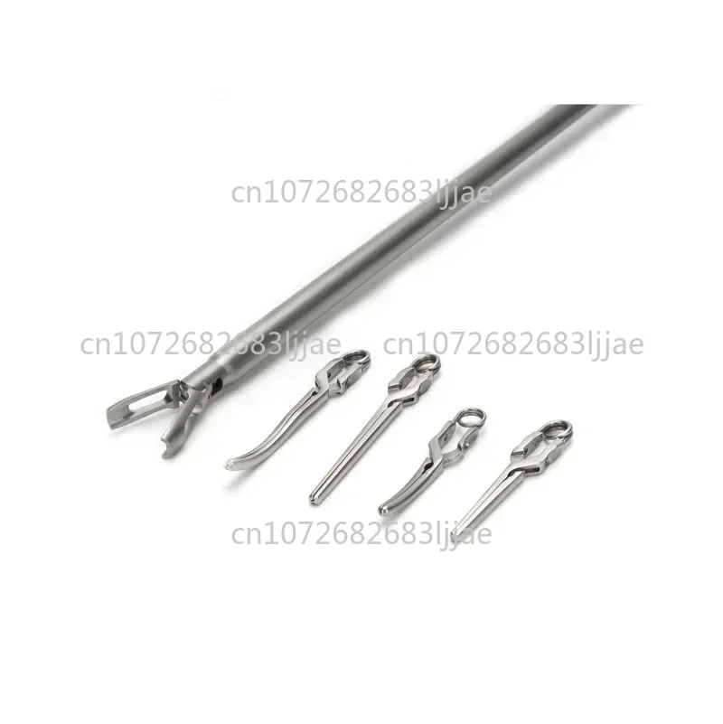 Laparoscopic Bulldog Clip Forceps, Reusable Artery Vein Clip For Laparoscopic Surgery