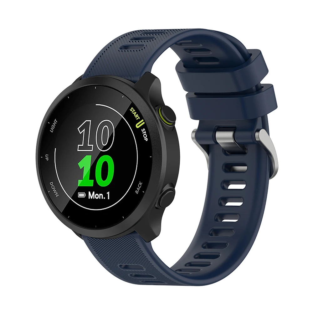 حزام سيليكون 20 ملم لساعة Garmin Forerunner 158 55 حزام ساعة بديل لـ Garmin Vivoactive 6/Vivoactive 3 #3