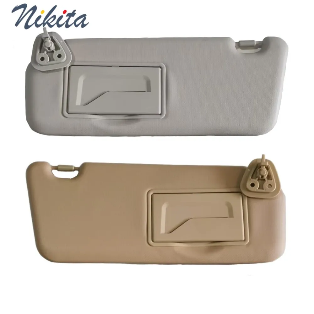 

1 шт. автомобильный солнцезащитный козырек серого, бежевого цвета, левая сторона, правая сторона водителя, сторона пассажира для Hyundai i30 i30CW 2008 2009 2010 2011