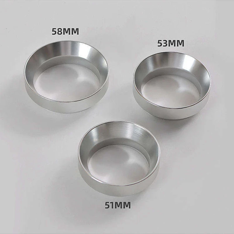 1PC 51/53/58mm Espresso Dosing Funnel Magnetic Aluminum Coffee Filter Ring Compatible Portafilter For Brewing Coffee Powder Tool