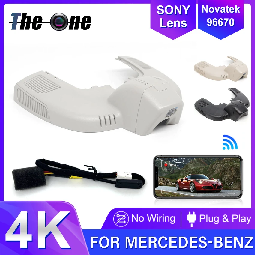

Model B 4K OEM Dash Cam For Mercedes-Benz GLE (W167) GLE450 GLE350/GLS (X167) GLS450 GLS400 2020-2026,with WiFi,Wireless Dashcam