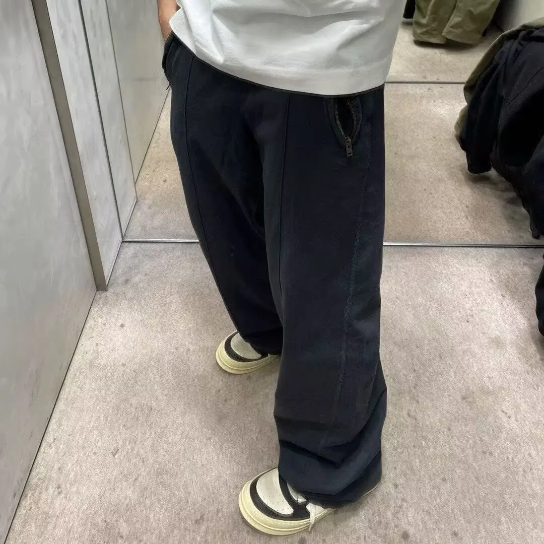 

Мужские спортивные штаны Cleanfit из тяжелого чистого хлопка с прямыми штанинами, свободные повседневные спортивные штаны с маленьким логотипом и принтом AC Theme...