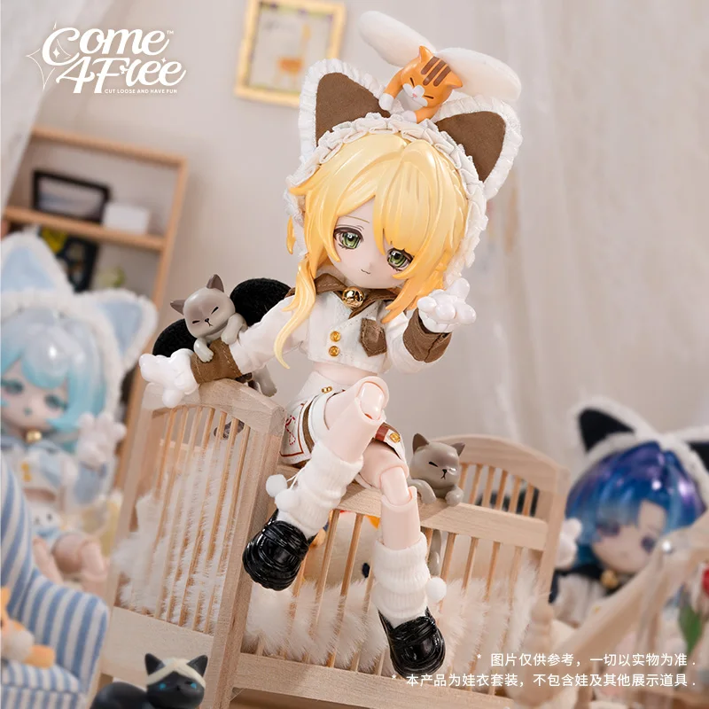 

Аутентичный запас [эжедневная серия] Карамельный мяу Детская одежда Ob11 Кукла Bjd Юбка Кукольная одежда Подарок-сюрприз на день рождения для подруги