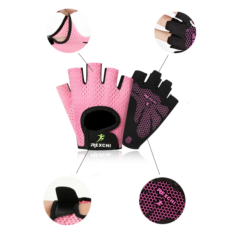 Professional Fitness Gloves Non-Slip Yoga Sports Half Refers To Male And Female Power Lifters Protect The Bicycle Accessories