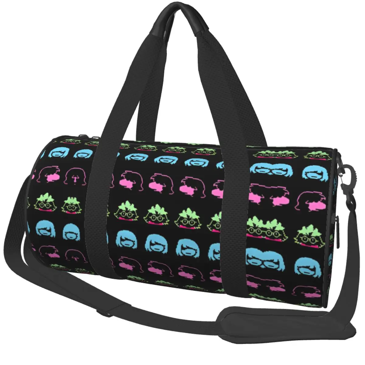 

Спортивная сумка Deltarune Ralsei Pixel, милая спортивная сумка, большая мужская и женская сумка с принтом выходного дня, новинка, дорожная тренировочная сумка для фитнеса