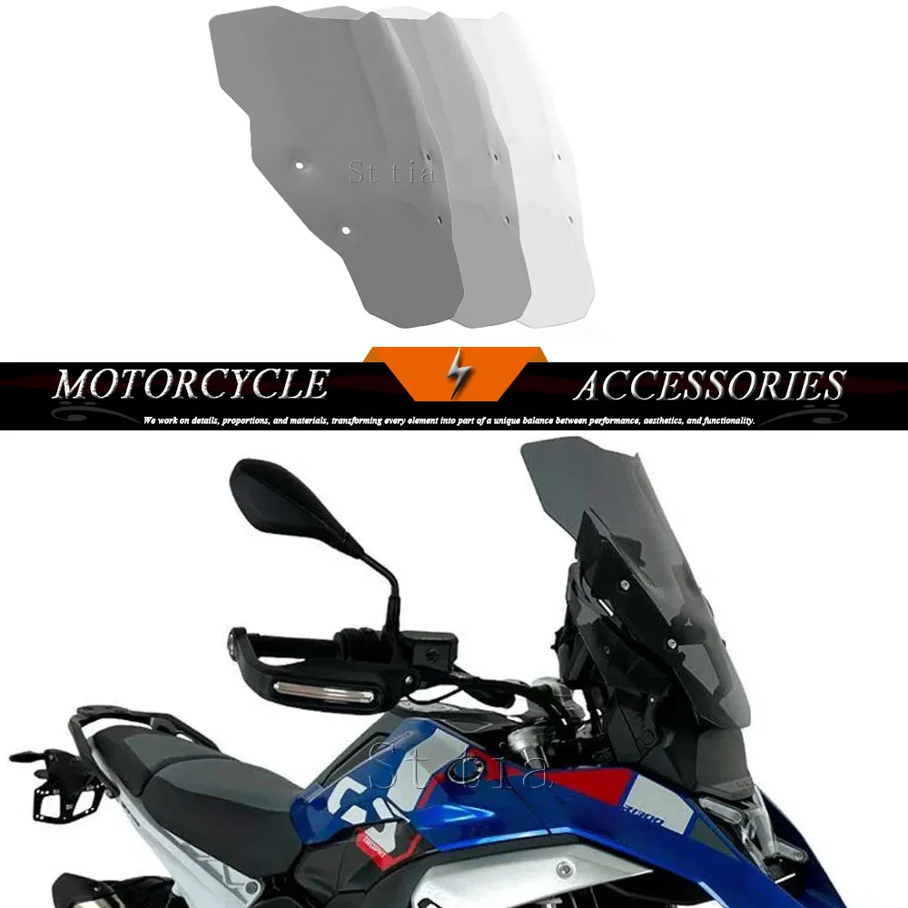 

Ветровое стекло для мотоцикла BMW R1300GS 2023-2024, R1300GS 2025, ветрозащитный дефлектор, обтекатель для туристических мотоциклов