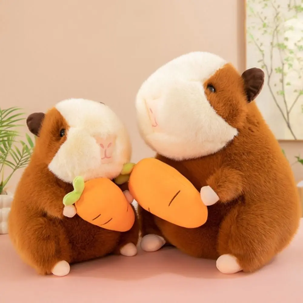 Kawaii Cartoon Nederlandse Varken Capibara Pluche Pop Pluizige Zachte Capybara Knuffel 25 cm Simulatie Capibara Pluizige Pop Verjaardagscadeau