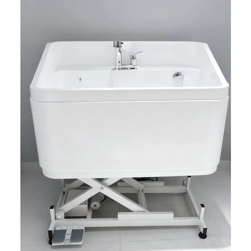 

Pet Hydrotherapy SPA Tub with Ozone Sterilization Massage Jets Large Dog Grooming Bath for Professional Salon