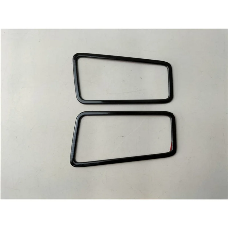 2Pcs/Lot Car Sticker Stainless Steel High Position Air Conditioning Outlet Decoration Cover For 2019-2024 Toyota RAV4 RAV 4 MK5