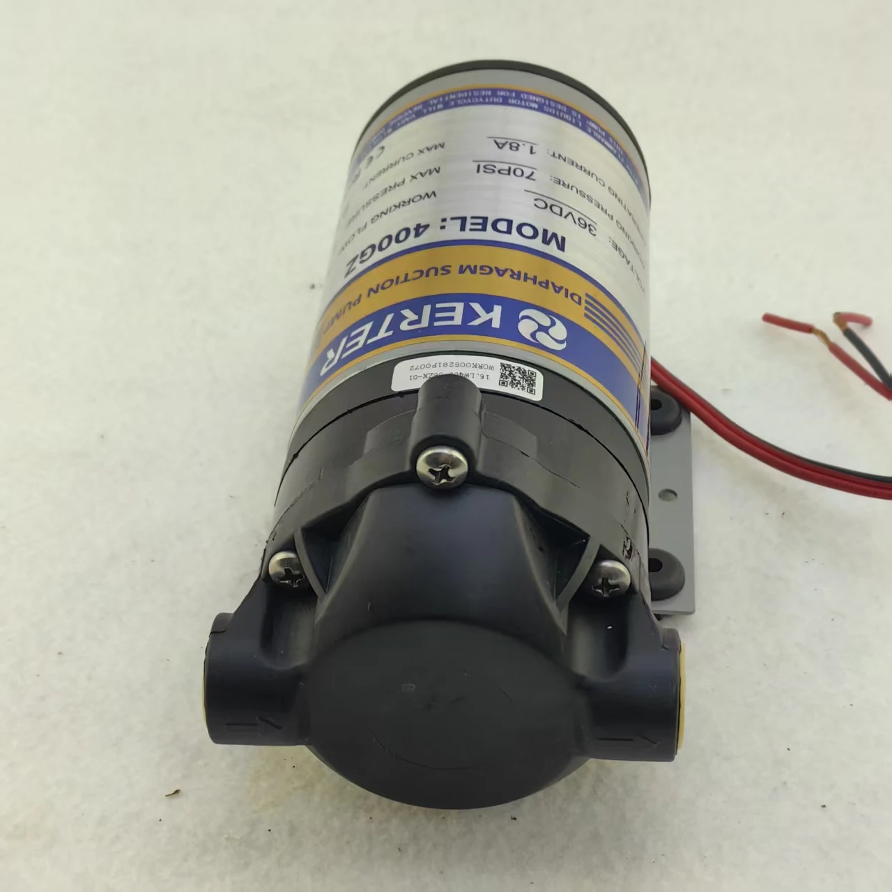 Nuotrilin 36v 400gpd 500gpd 800gpd RO Booster water Pump for Reverse Osmosis System Pressure Increase G3/8 port