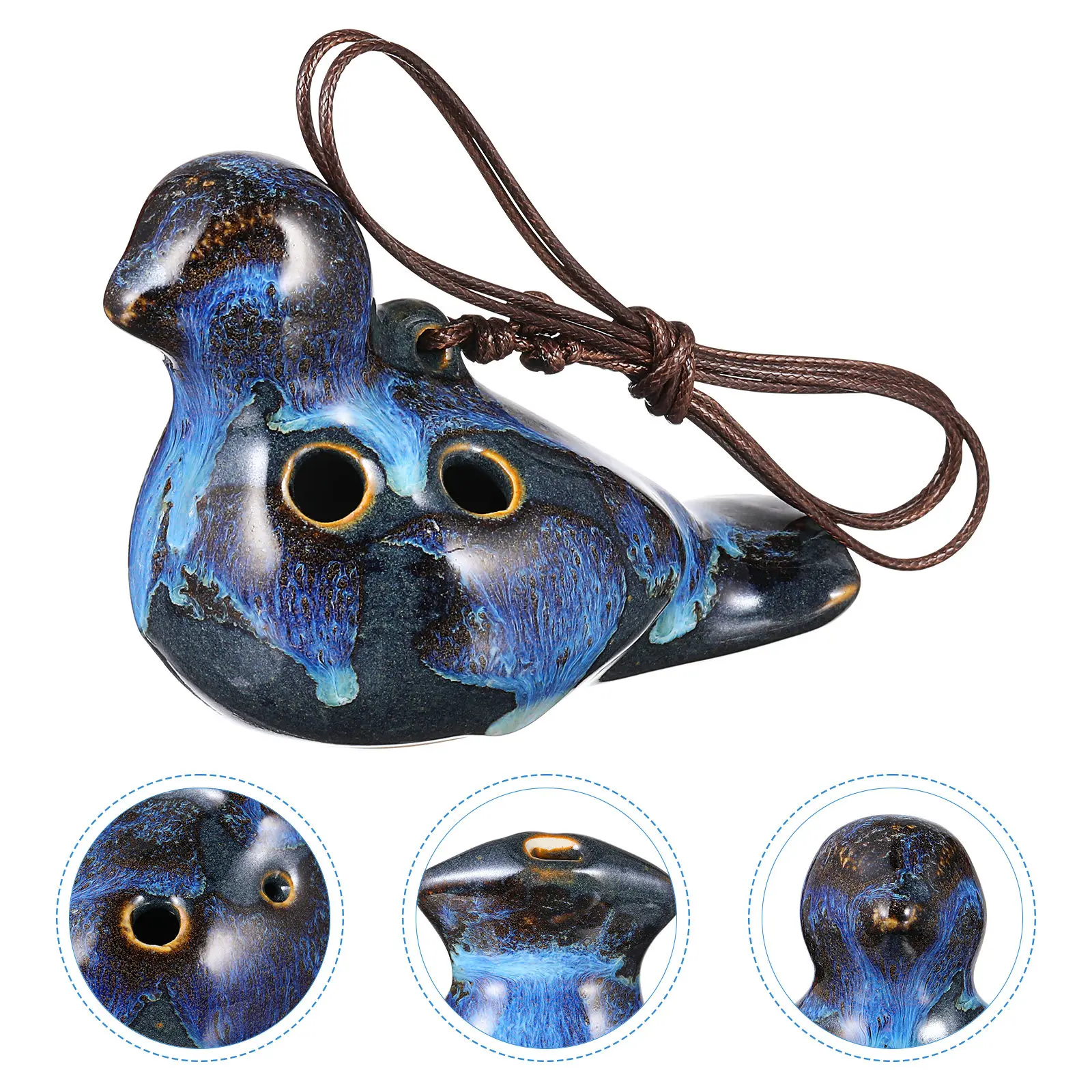 Ocarina a 6 fori con design a  - Ocarina Ceramic recensione e prezzo