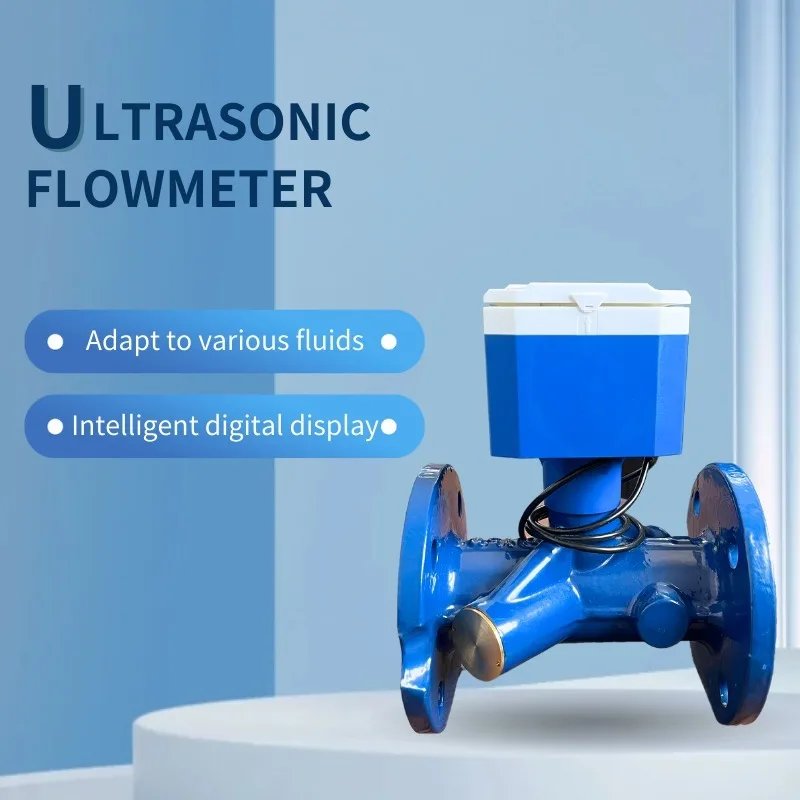 DN15-DN200 Ultrasonic Water Meter M-BUS/ RS-485/ Modbus/ Pulse Output/ LoRaWAN Interface IP68 Protection OEM Customizable Gray