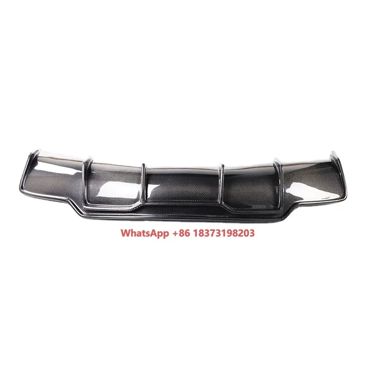 

Car Rear Bumper Spoiler Diffuser Lip Carbon Fiber Car Rear Diffuser for Model 3