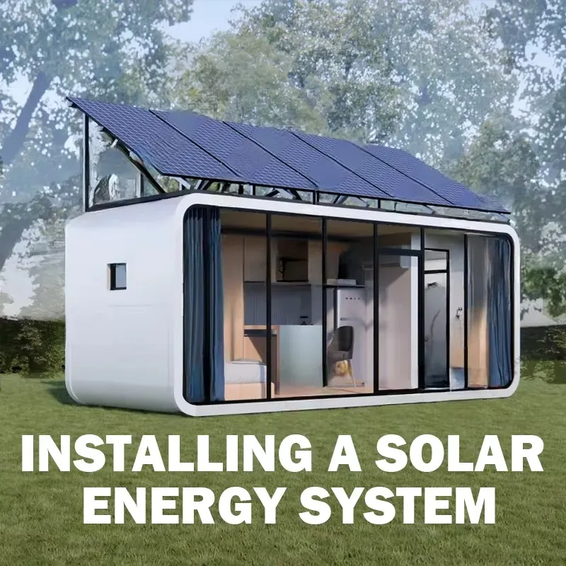 YG Container Home Apple Cabin Barndominium Modular Prefabricated House Villas منازل جاهزة تصميم حديث فاخر