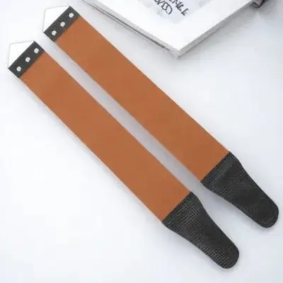 2 قطعة أشرطة شحذ مزدوجة الجوانب للاستخدام المنزلي مبراة الحلاقة اليدوية مناسبة للصيد مقص شفرات الحلاقة المستقيمة #6