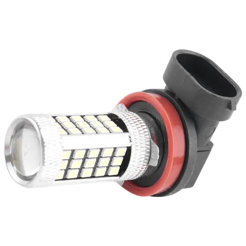 1 Uds H11 H8 H9 blanco 6000K 850Lm 2835 66Smd Auto Led lámpara antiniebla luz de circulación diurna para Toyota Honda Nissan Mazda Lexus