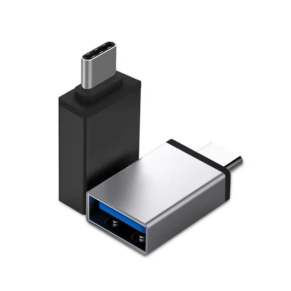 Type-C Male to USB 3.2 Female OTG Adapter for Mobile Phone Fast Transmission Converter for USB Flash Disk Mouse Keyboard
