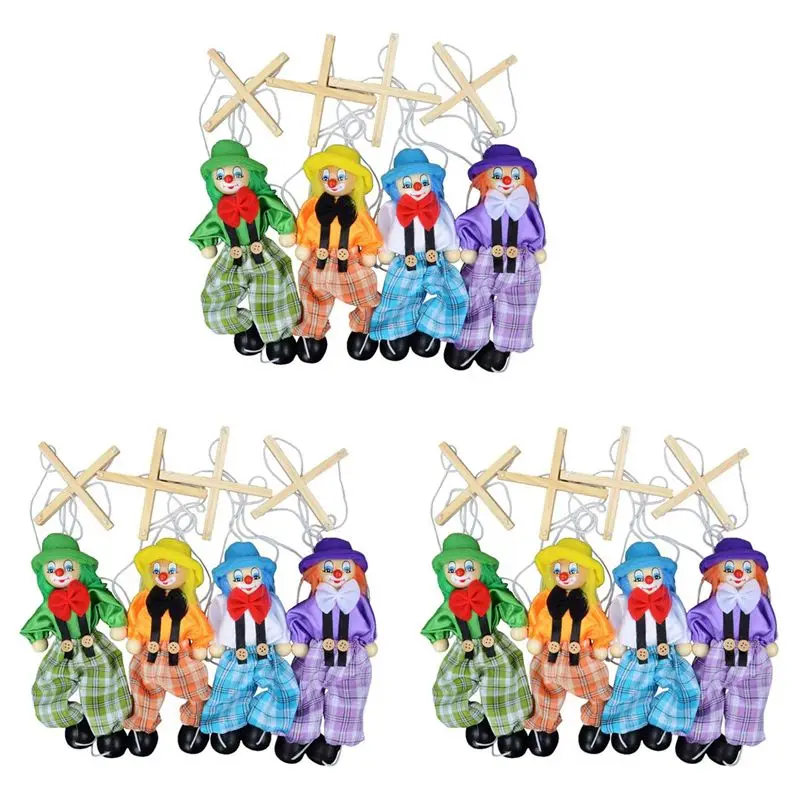 excellent-12-marionnettes-de-clown-a-tirer-ideales-pour-les-jeux-creatifs-pour-les-enfants-et-les-parents-un-cadeau-interactif-parfait-pour-les-enfants