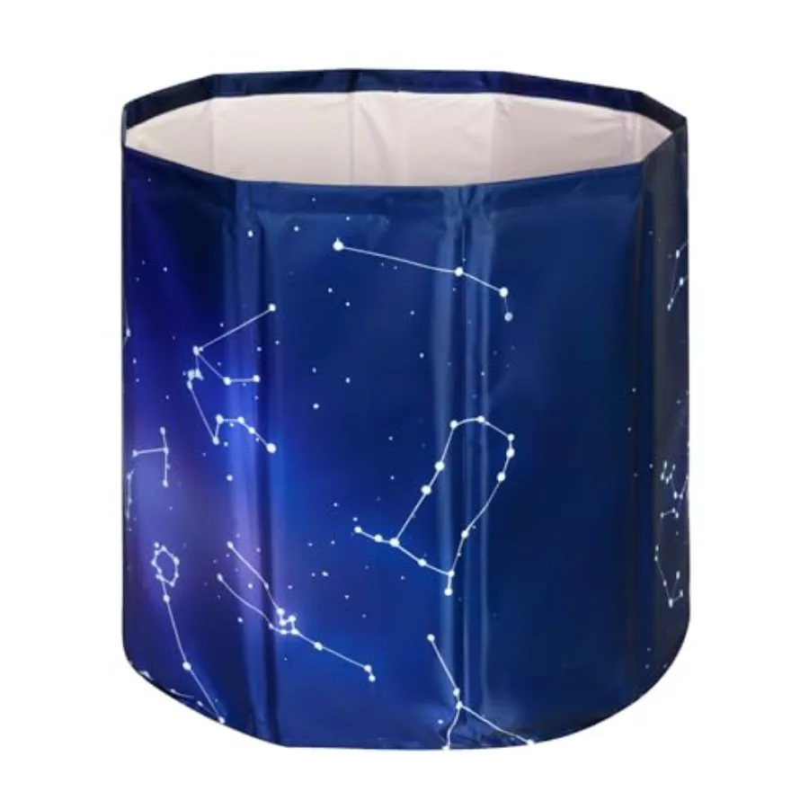 

Porble Batub for Adults Collsible FreandinBatub for Shower Hot Ice Ba Tubs wi iened ermal Foam to Keep Temperae PVC Outdoor Soa