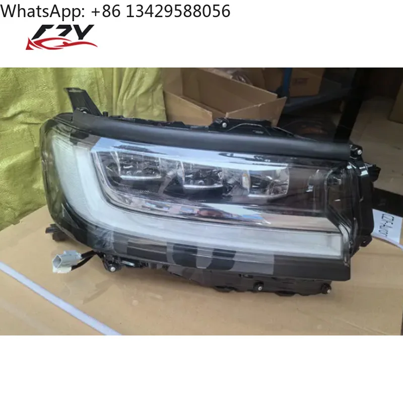 

DRL LED Headlight RH LH Sequential Signal Lamps for Toyota Land Cruiser LC300 2021 2022 2023