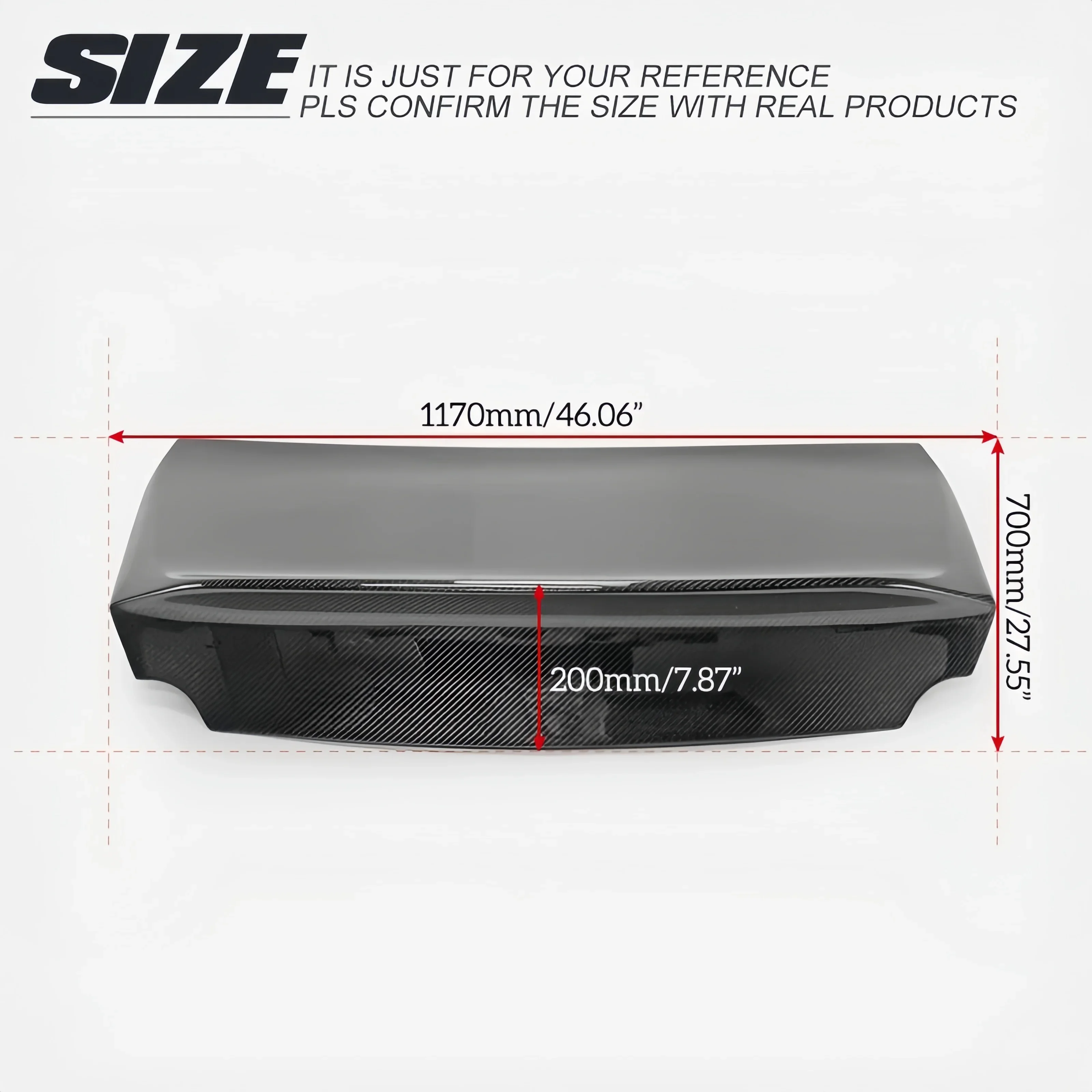 For Ares GTR R35 Carbon Fiber Car Modification Parts AS Trunk Lid Luggage Compartment Tail Lid Luggage Cover air Dams