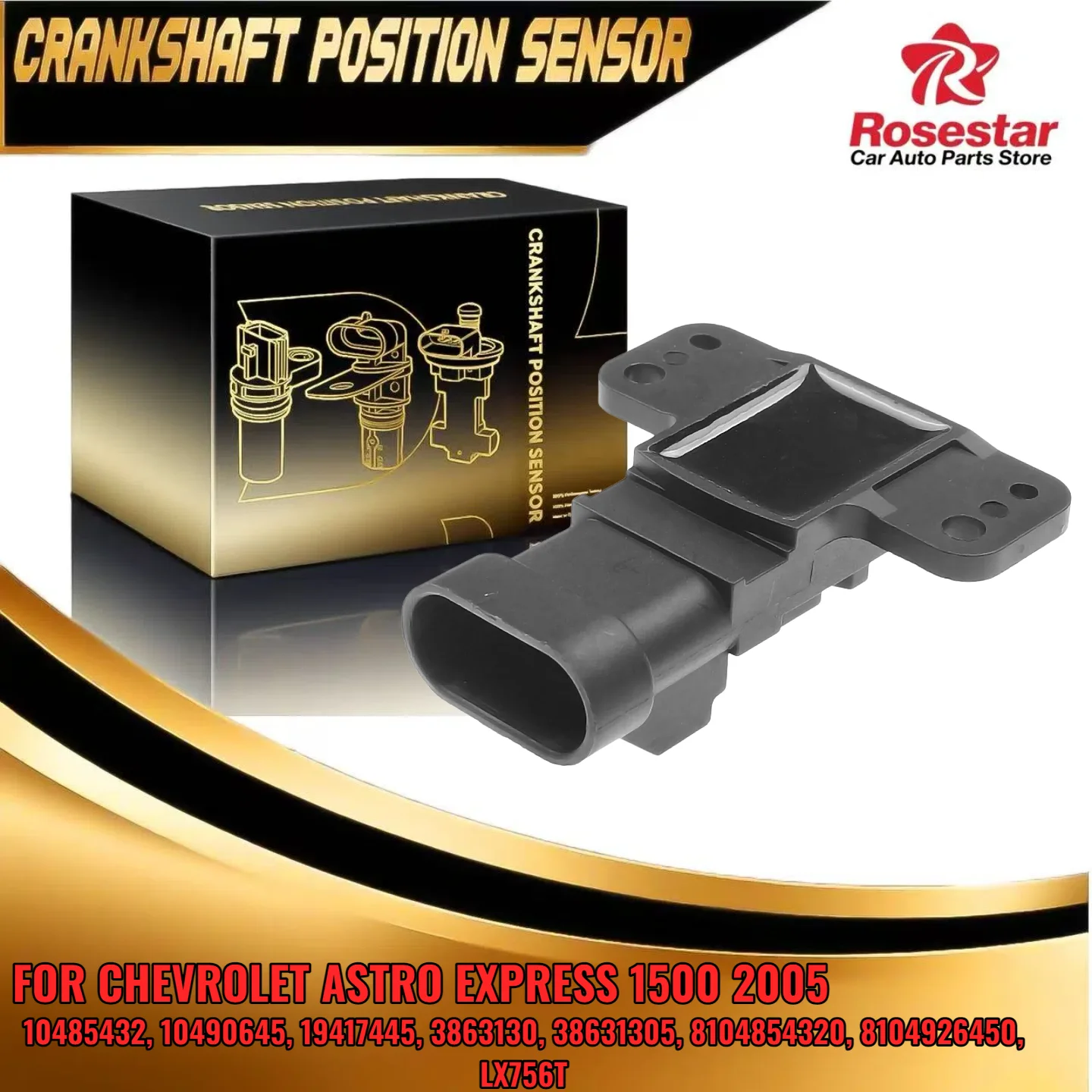 

19417445 Engine Camshaft Position Sensor fits Chevrolet GMC Isuzu C1500 Savana 1995-2007 3863130