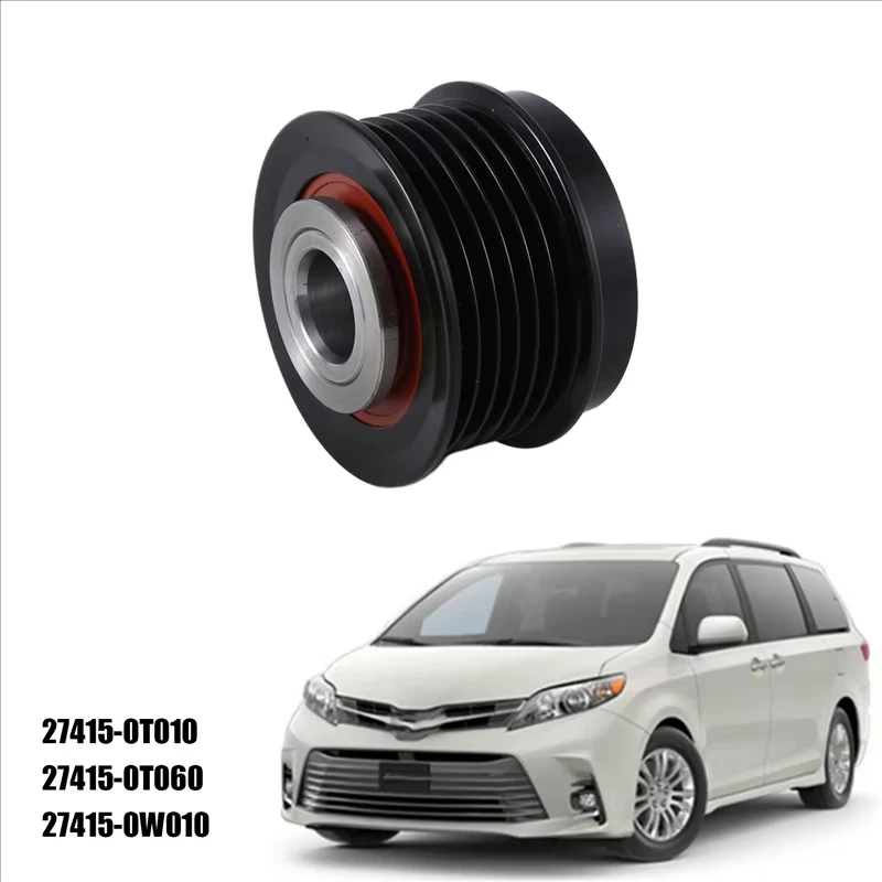 27415-0W010 27415-0W130 27415-0T060  Car alternator clutch pulley for Lexus GS300 GS450 GS460 RX350 Toyota RAV4 Camry - view 6