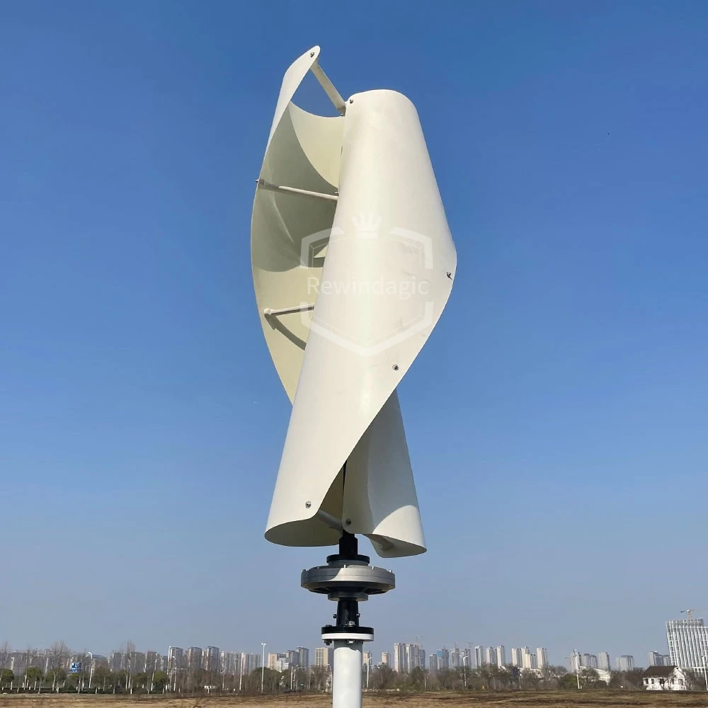 8kw 10kw 24v 48v 8000w 10000w Hot Selling Wind Turbine Permanent Magnet Generator Vertical Axis Windmill With MPPT Controller