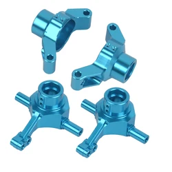 Set di bracci per nocche verticali anteriori posteriori in lega di alluminio per parti di aggiornamento del telaio Tamiya TT02 TT02D TT-02FT TT-02R