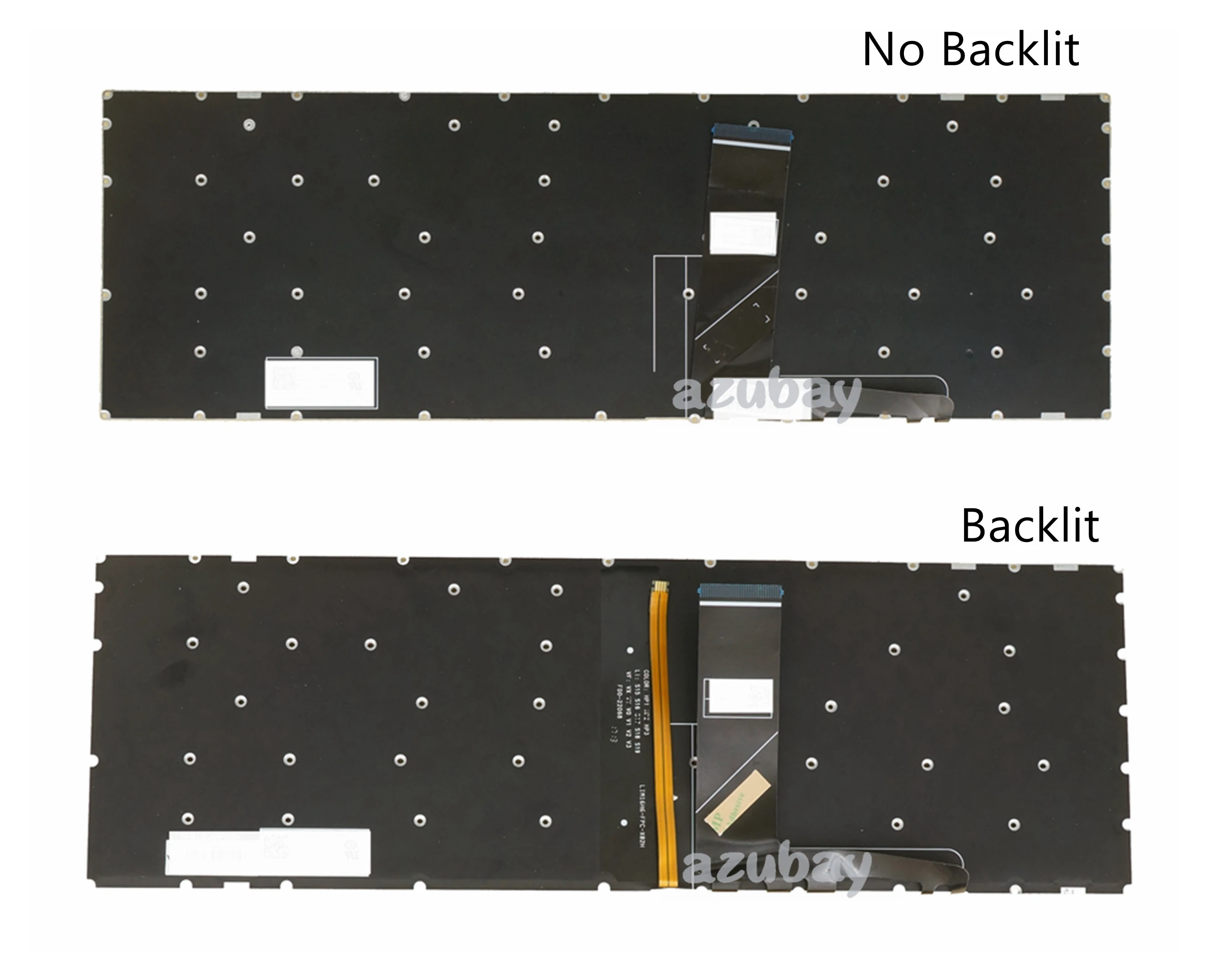 Imagem -02 - Árabe Francês Belga Azerty Checa Eslovaco Teclado para Lenovo V15-igl V15-iil V15-ikb V15-iwl V32017ikb 330l-15ich V155-15api