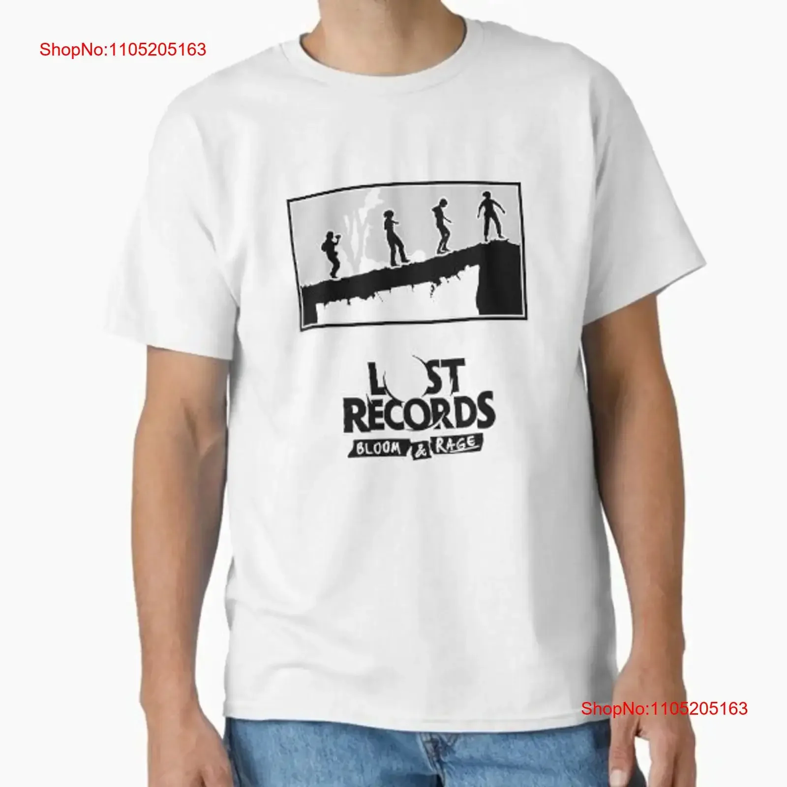 Lost Records Bloom and Rage Forest Crossing T Shirt Made in US AUS Size S 2XL vintage Washed Stylish homme Slightly Unisex
