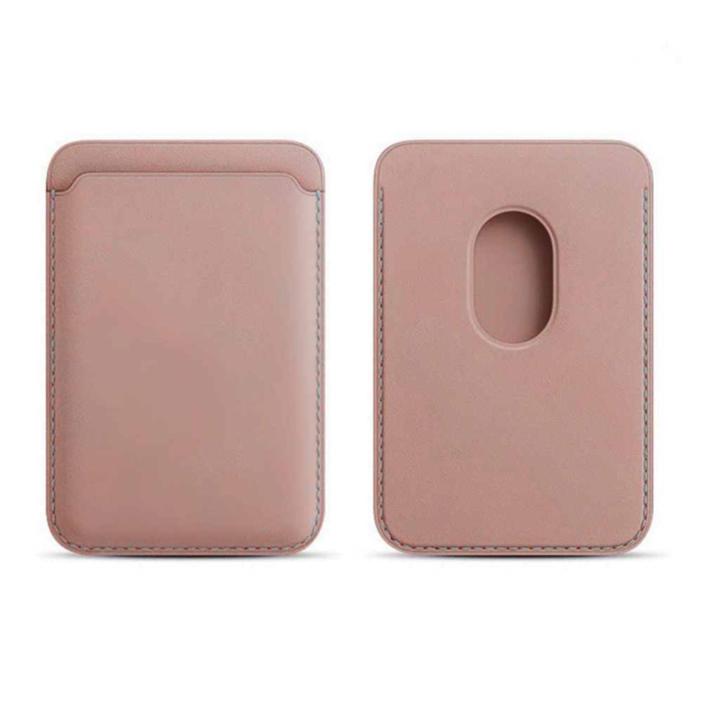 Officiële Magnetische Fijngebreide Lederen Portemonnee met Kaarthouder voor iPhone 18 17 16 15 14 13 Pro Max Samsung S26 S25 S24 Ultra Plus Hoesje