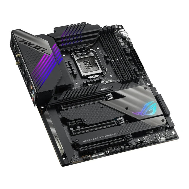 اللوحة الأم للألعاب ASUS ROG Maximus XIII Hero (WiFi 6E) Z590 LGA 1200 (Intel 11th/10th Gen) ATX