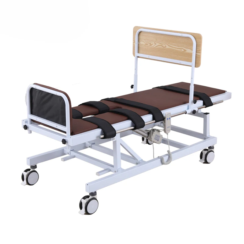 Standing up Physiotherapy Bed Rehabilitation Tilting Bed Electric Standing Bed