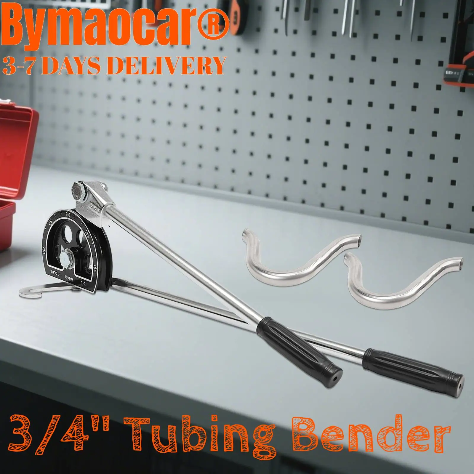 

Ручной трубогиб 3/4 дюйма 180 ° Сантехнические инструменты для стали, меди и алюминия, 19 мм, 180 градусов, ремонт холодильного кондиционера