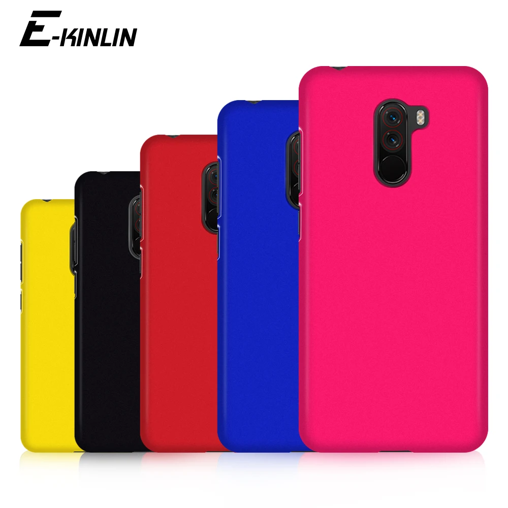 Matte Hard PC Phone Case For Xiaomi Mi Poco Phone PocoPhone F5 M5s F4 X4 M4 X3 NFC X2 M3 M2 F3 GT F2 Pro F1 Frosted Back Cover