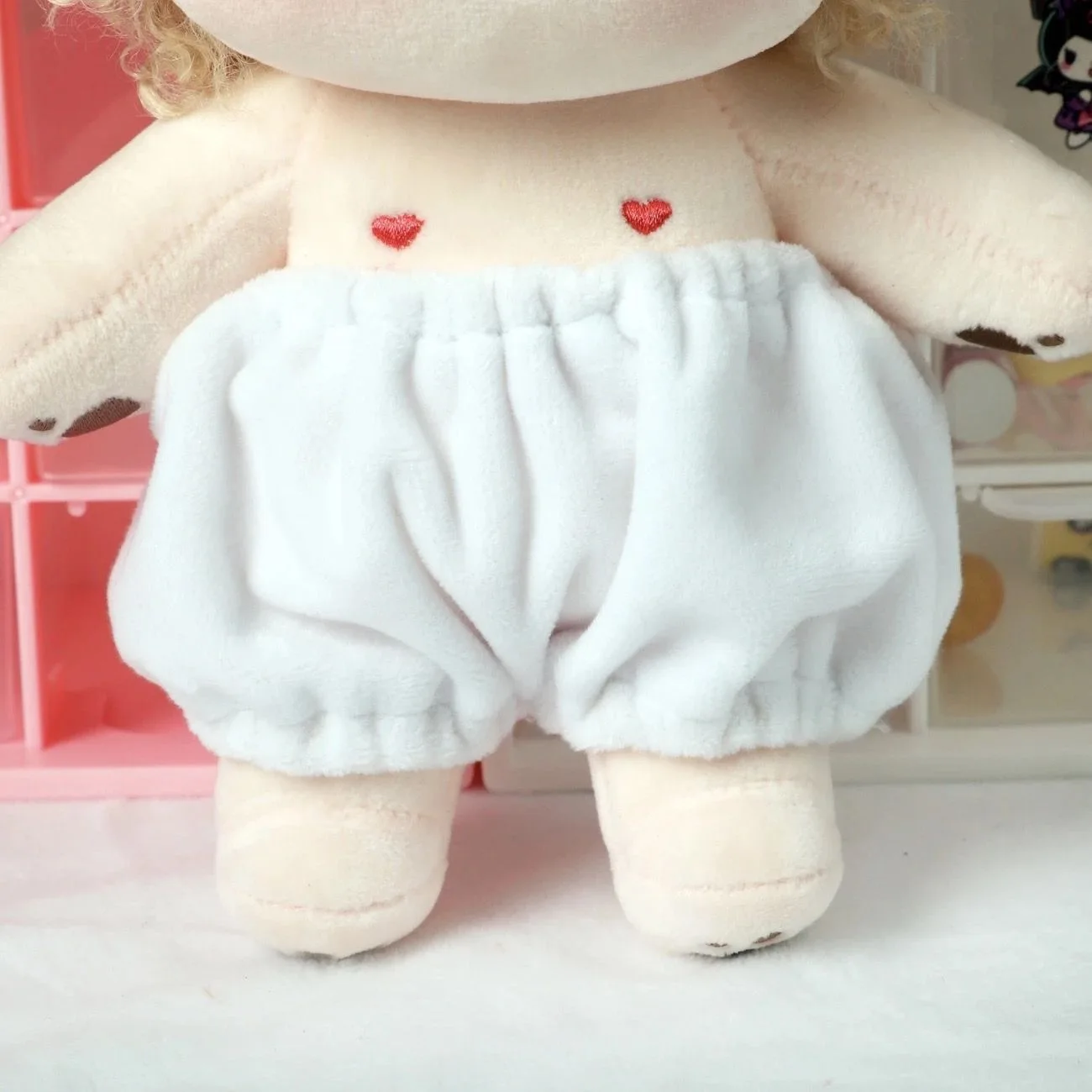 20 سنتيمتر ملابس دمى القطن (السراويل الداخلية) السراويل اليقطين السراويل مكافحة تسرب الأسهم دمية الملابس الداخلية ملابس دمى