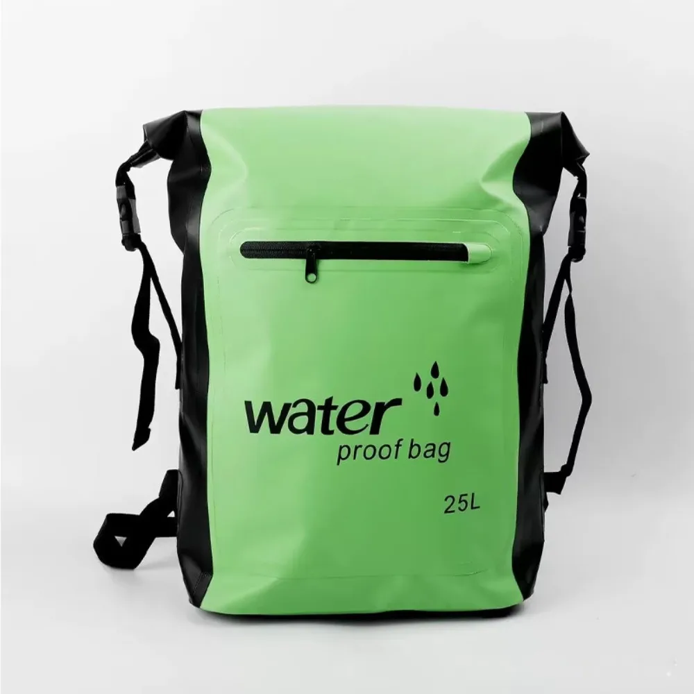 

Dry Storage Bag Waterproof Dry Bag Large Capacity Water Floating Swimming Backpack Sports Bag 25L PVC Rafting Bucket Bag