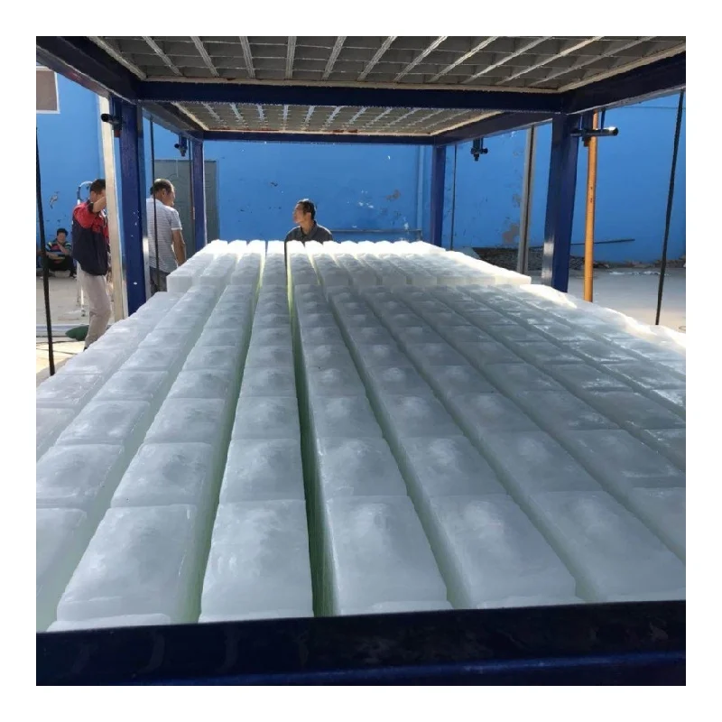 Business Heavy Duty Ice Making Machine Durable Low Maintenance Ice Block Cube Maker Commercial Grade Custom