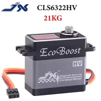JX Servo CLS6322HV 21KG Large Torque High Voltage CNC Aluminium Shell Metal Gear Coreless Digital Servo For RC Helicopter