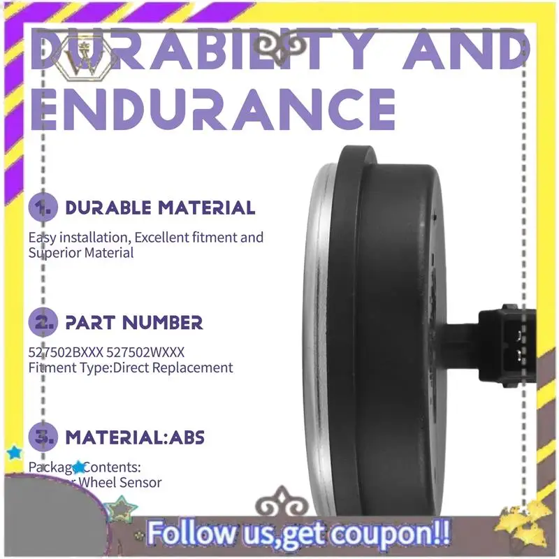 

ABXV-Car Rear Wheel Sensor Wheel Speed Sensor Cover For HYUNDAI SANTA FE DM IX45 CM SORENTO 08-12 527502BXXX 527502WXXX