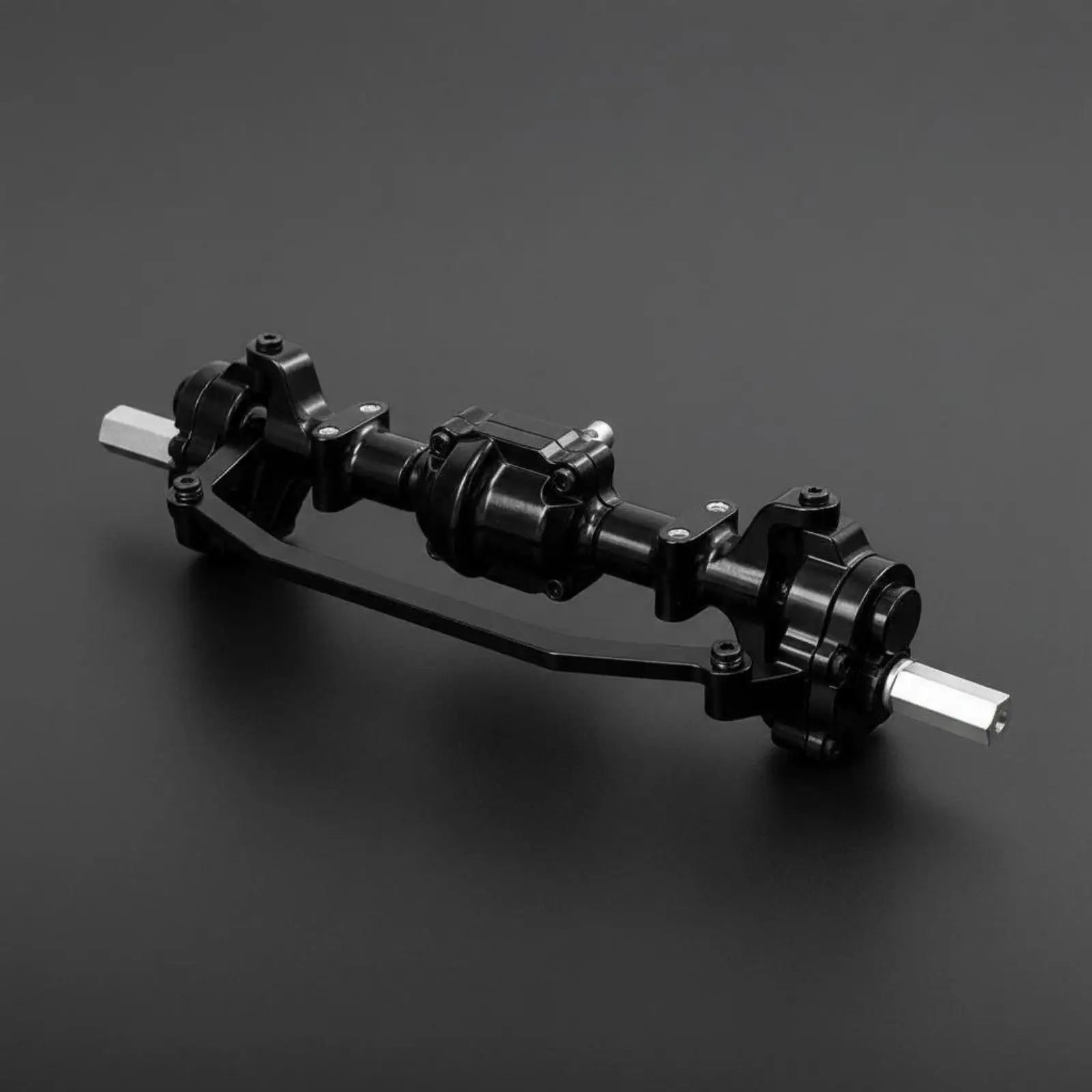 Kit de 3 essieux surélevés en métal, pièce de mise à niveau pour essieux avant et arrière, pont d'essieu de voiture RC durable pour terrains accidentés et rocheux