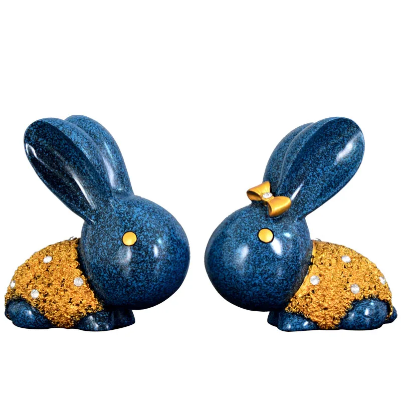 

Exquisite Rabbit Decorations for Couples, Housewarming Bedroom Accessories, Creative Living Room Decorations, Birthday Gifts