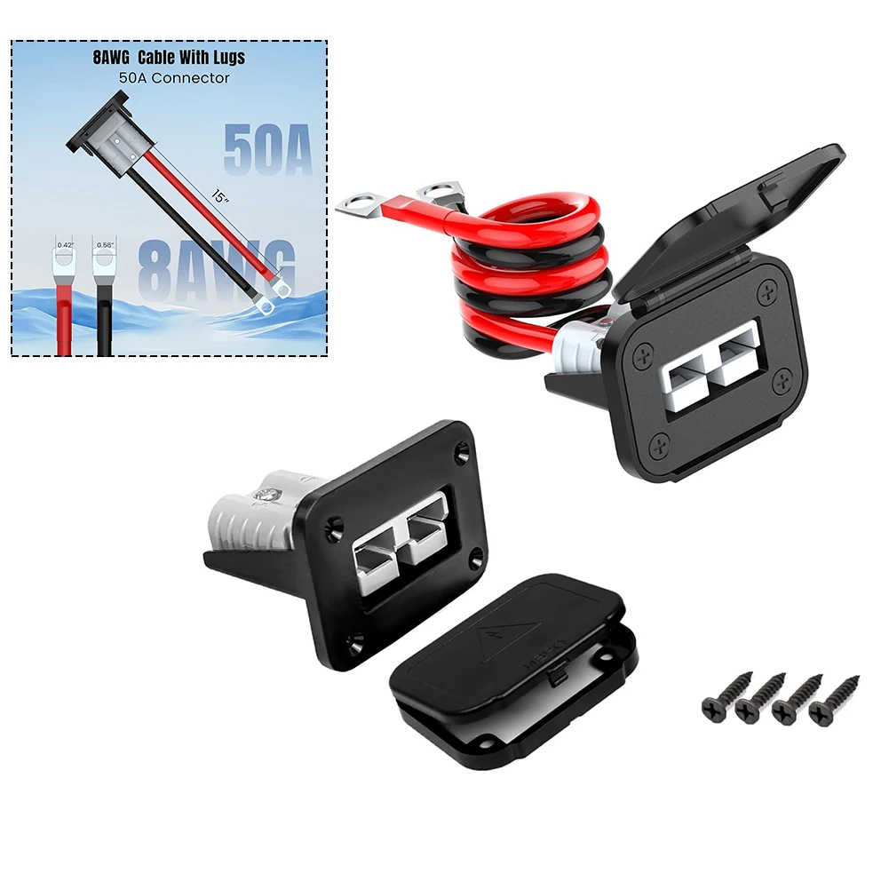Battery Quick Disconnect Connector Battery Battery Connector Quick Disconnect Connector Ample Length For Forklifts