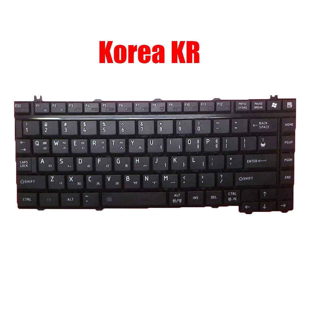 KR TI Laptop Keyboard For Toshiba For Satellite A10 A15 A25 A35 A40 A45 A50 A60 MP-03433T0-6984 99.N5682.N0K Thailand Korea New