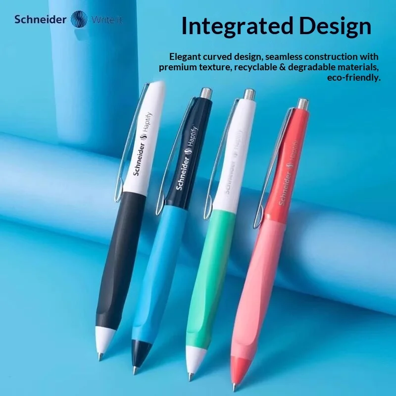 Schneider Dolphin Soft Grip 0.5 Fine Point Gel Pen Large Capacity Ink,Posture Correction Smooth Writing Office Signature Pen