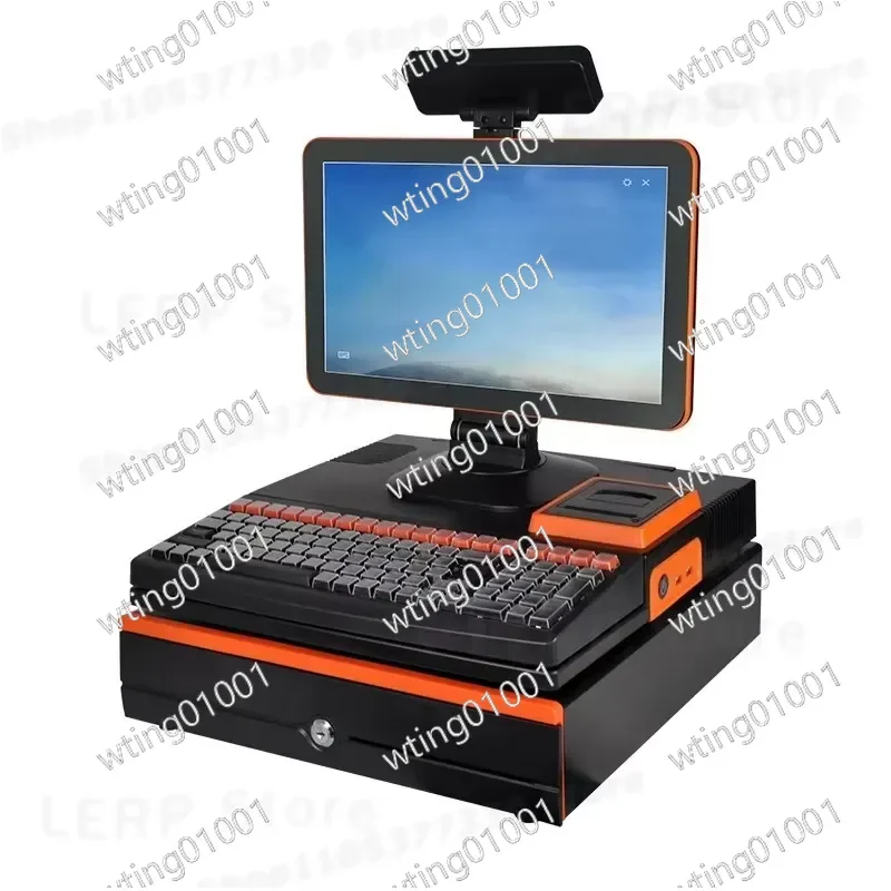 for CY-20 Integrated POS Terminal Supermarket Cashier System All-in-One Checkout Solution Retail Store Payment Device