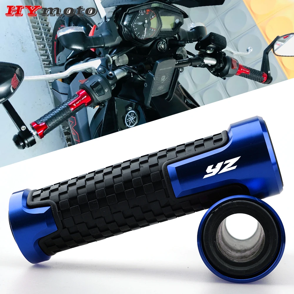 

Резиновые рукоятки для мотоцикла YAMAHA YZ80 YZ85 YZ125 YZ250 YZ250F YZ426F YZ450F YZ25 CNC аксессуары 7/8 ''22 мм ручка