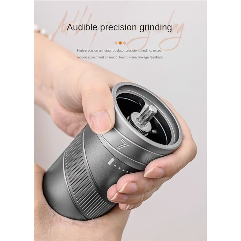 AF93-ручная кофемолка из нержавеющей стали, ручная мельница для кофейных зерен, мельница для кухни, кофемолка